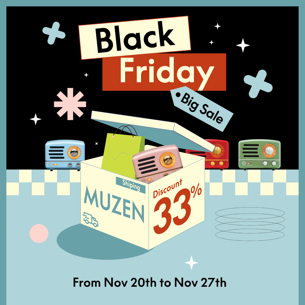 Black Friday MUZEN Speaker Sale: MUZEN OTR Metal, Your First Choice