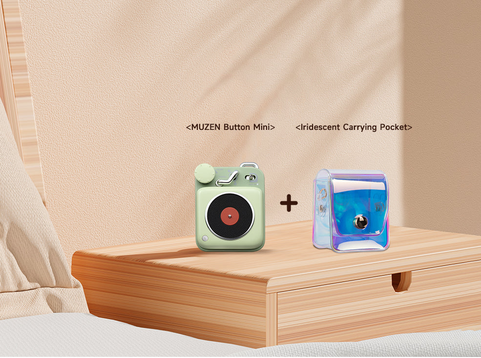 MUZEN Button Mini Candy Portable Wireless Bluetooth Speaker