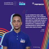 Se inspire em Ariel e faça parte do nosso time!