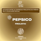 Temos forte compromisso com a Equidade Racial. Orgulho estar entre as finalistas. Vem pra PepsiCo!