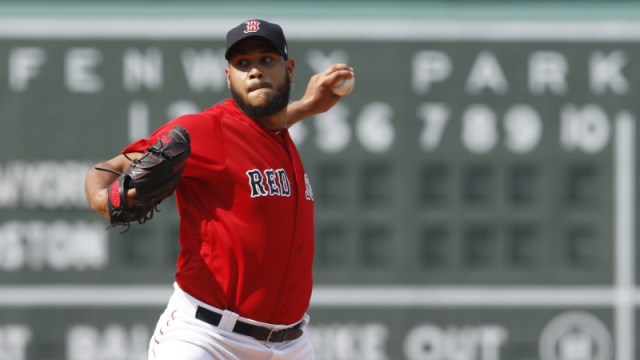 Boston Red Sox pitcher Eduardo Rodriguez