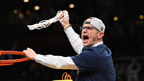 UConn head coach Dan Hurley