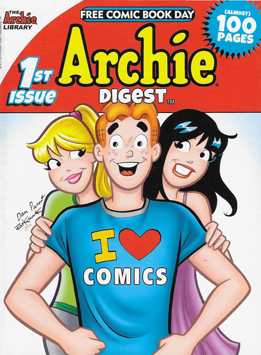 Archie Digest, Free Comic Book Day Edition #1 » Download Free CBR, CBZ ...