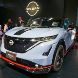 日産はEV「アリアNISMO」を展示