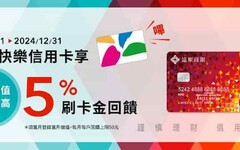 2024遠銀快樂信用卡，百貨/藥妝/網購/咖啡/服飾5%回饋