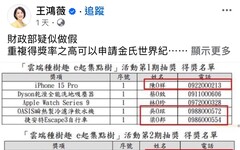 「雲端種樹趣」抽獎遭疑作假！臺北國稅局：重複中獎者非員工 立委、網友罵翻