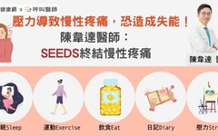 壓力導致慢性疼痛，恐造成失能！陳韋達醫師：SEEDS終結慢性疼痛