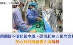 心房顫動不僅容易中風，恐引起左心耳內血栓！左心耳封阻器置入術解救