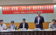 『蔡政府打擊詐騙，人民有感嗎？』最新民意調查結果公布