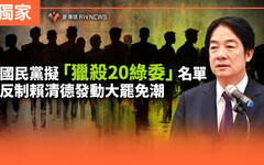 獨家／國民黨擬「獵殺20綠委」名單 反制賴清德發動大罷免潮