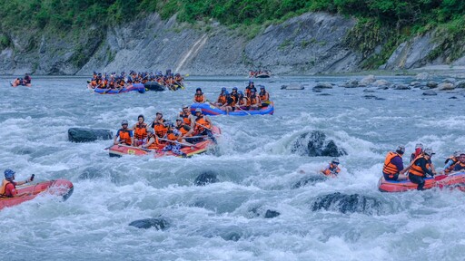 2024秀姑巒溪泛舟鐵人三項賽 近千位選手同場競技