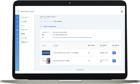セールスビデオアナリティクス