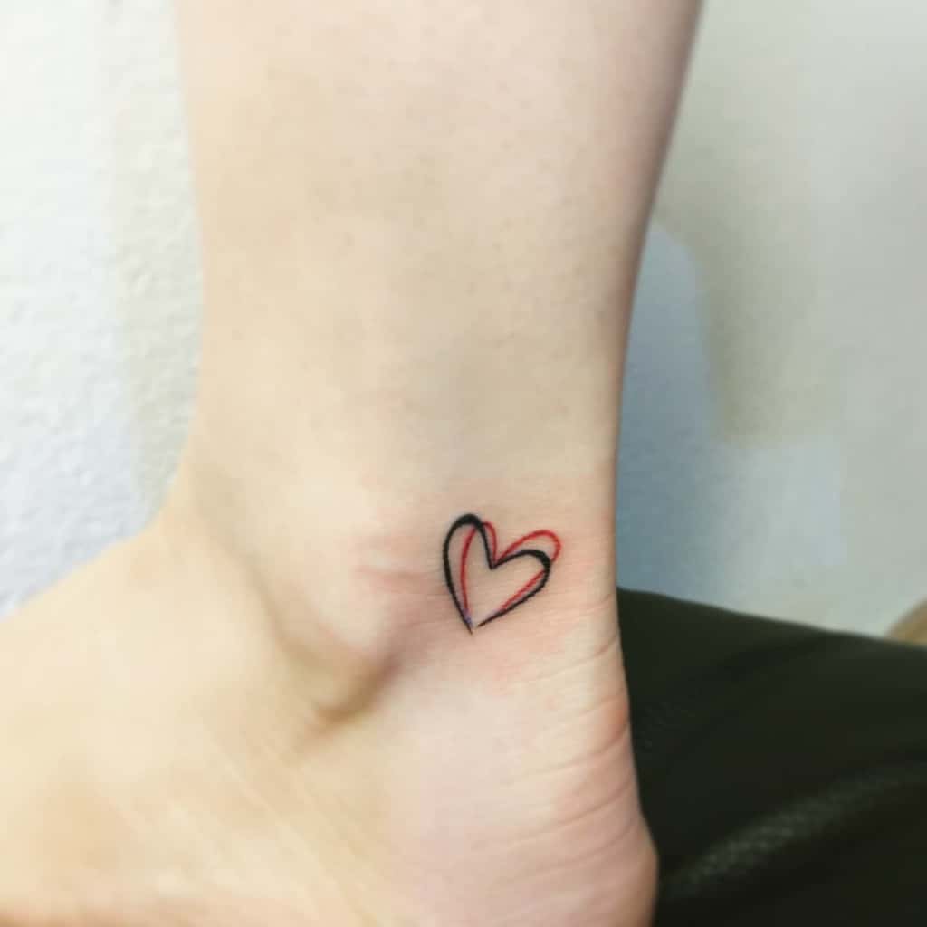 Simple Tattoo designs of heart and star combination beautiful idea  YouTube