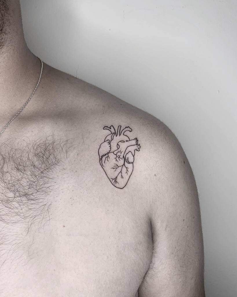 Delicate Tattoo Designs With Hearts