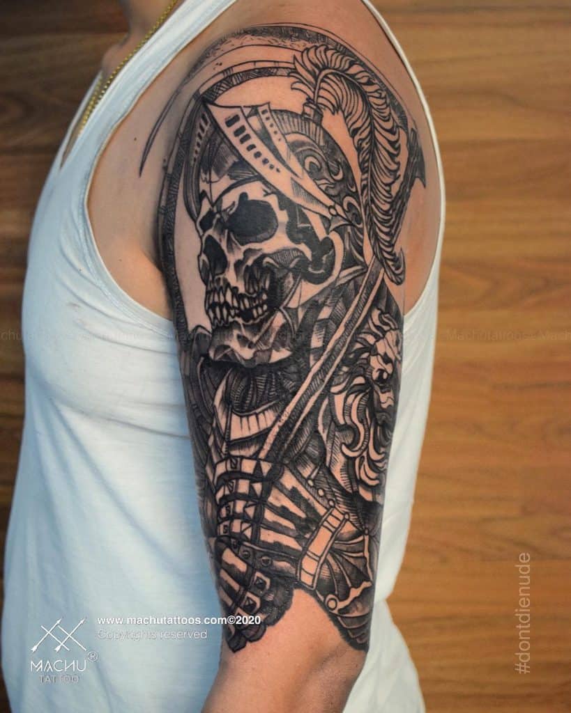 Top 61 Best Upper Arm Tattoo Ideas For Men - 2021 Inspiration Guide