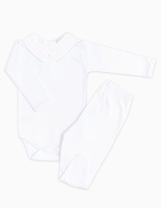 Body Bordado Bolinha Branco 2048