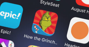 How the Grinch Stole Christmas mobile app from Oceanhouse Media