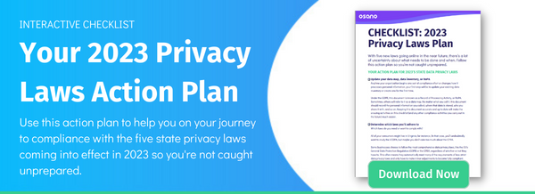 2023 privacy laws action plan guide