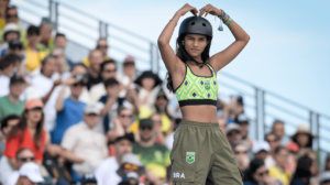 Rayssa Leal é dona de duas medalhas olímpicas: prata em Tóquio 2020 e bronze em Paris 2024 - Crédito: 