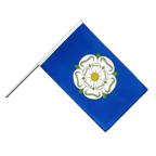 Yorkshire new Hand Waving Flag ECO 2x3 ft