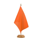 orange Table Flag 6x9", wooden