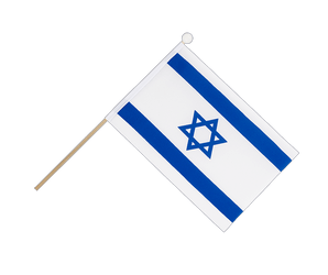 Israel Hand Waving Flag 6x9"