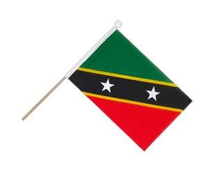 Saint Kitts and Nevis Hand Waving Flag 6x9"