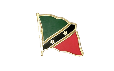 Saint Kitts and Nevis Flag Lapel Pin