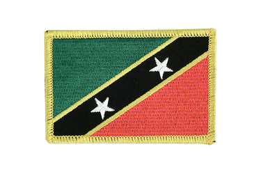 Saint Kitts and Nevis Flag Patch