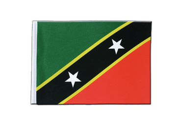 Saint Kitts and Nevis Satin Flag 6x9"