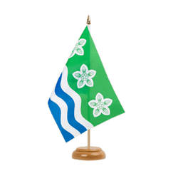 Cumbria Table Flag 6x9", wooden