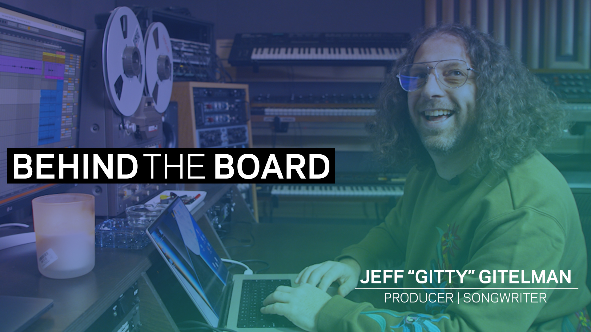 Watch Jeff "Gitty" Gitelman Explain Why His Studio Work Is "Bigger Than The Music" | Behind The Board