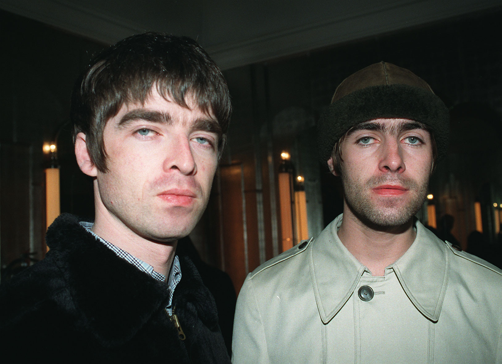 Liam (right) and Noel Gallagher, pictured in London in February 1999, were members of the beloved band Oasis from 1991 until it broke up in 2009. Now the long-feuding brothers are teasing a comeback.