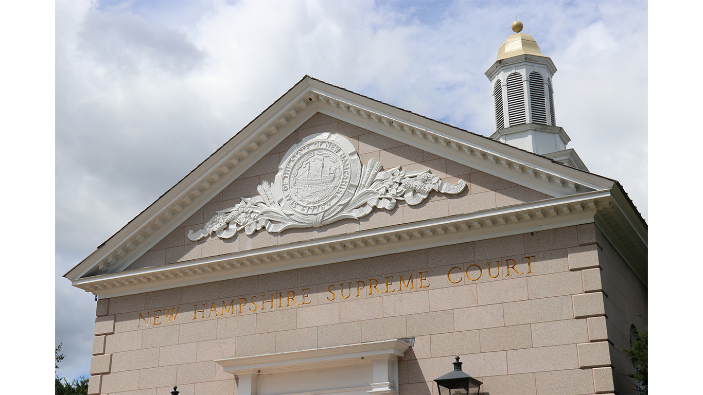 New Hampshire Supreme Court, Concord, NH. Dan Tuohy photo / NHPR