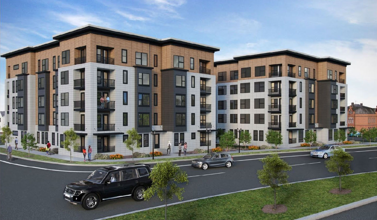 Laurel Street and Little Rock AME Zion Church plan to build these apartments with a mix of rent levels on church property at 7th and Alexander streets in uptown Charlotte. 