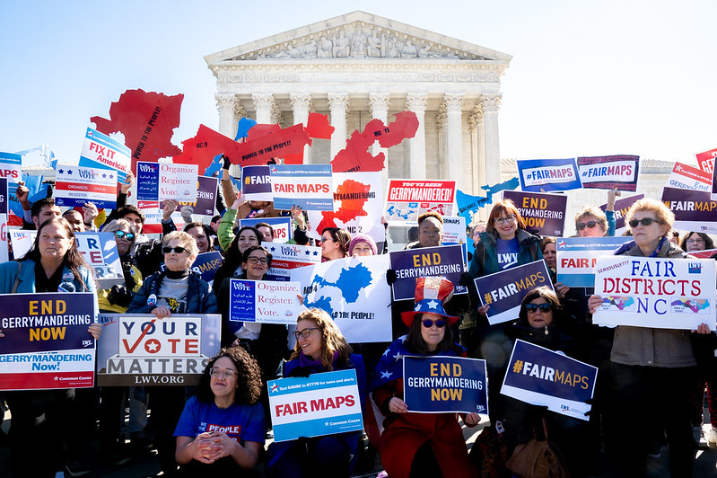 rally to end gerrymandering