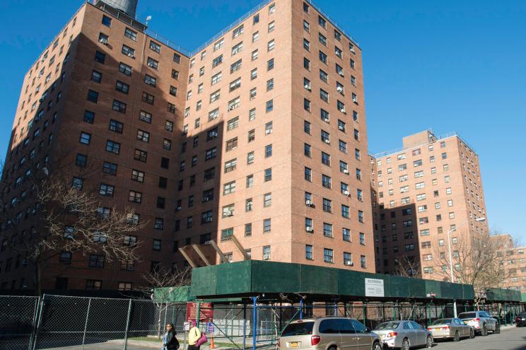 NYCHA's Jefferson Houses in East Harlem.