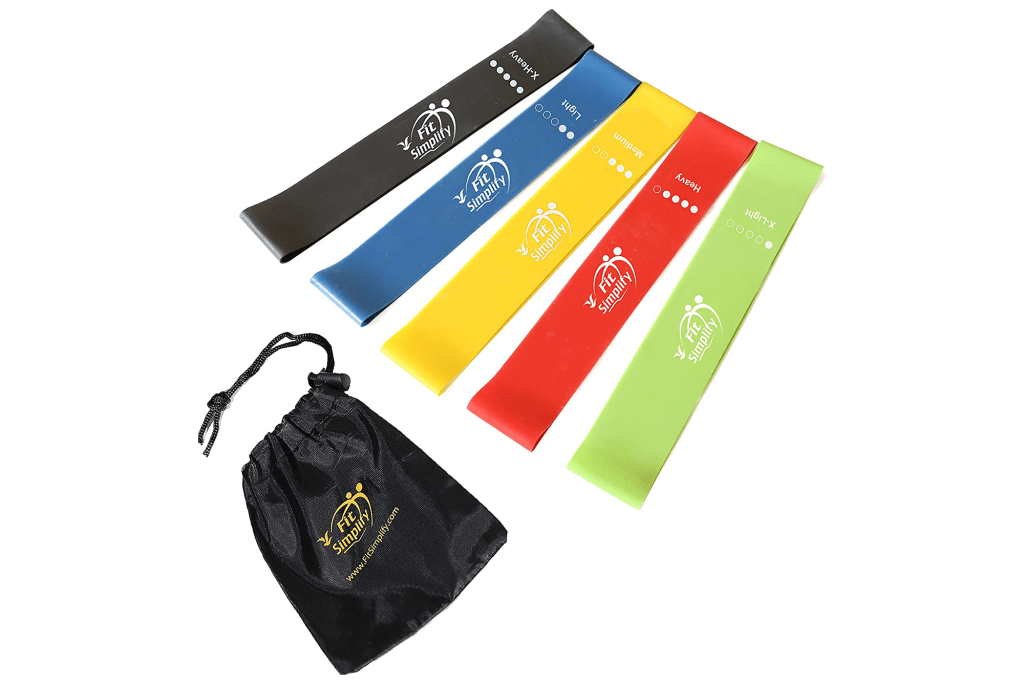 Fit Simply Resistance Loop Bands (5-Pack)