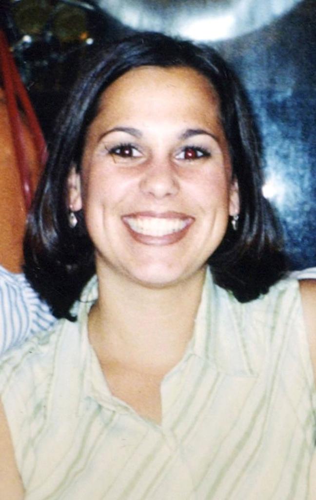 The body of Laci Peterson as found dead in 2003. 