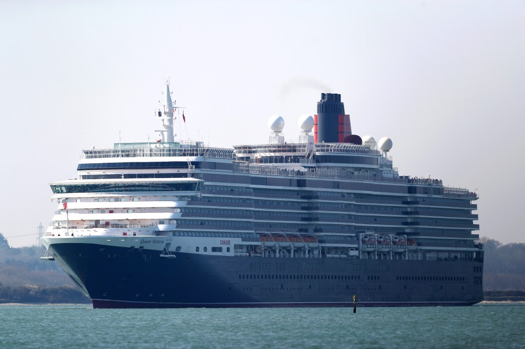 The Cunard Cruise Line's Queen Victoria