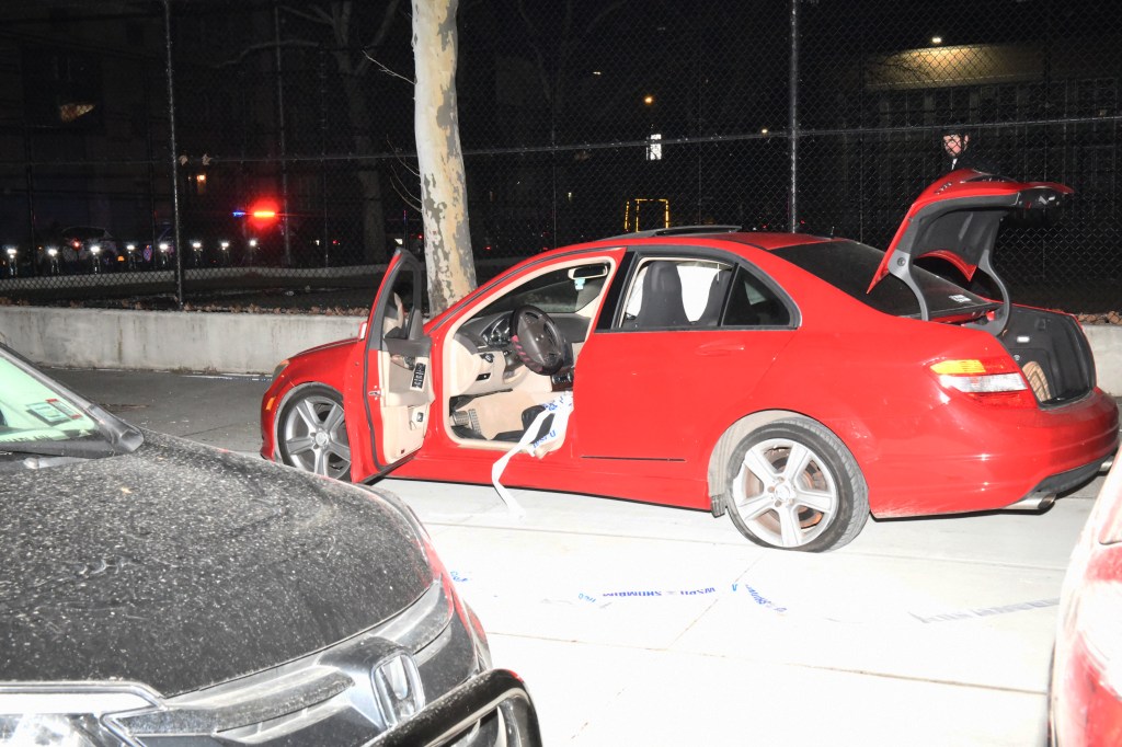 The crash was caused after a driver rushed through a red light at the intersection of Harrison Avenue and Lorimer Street.