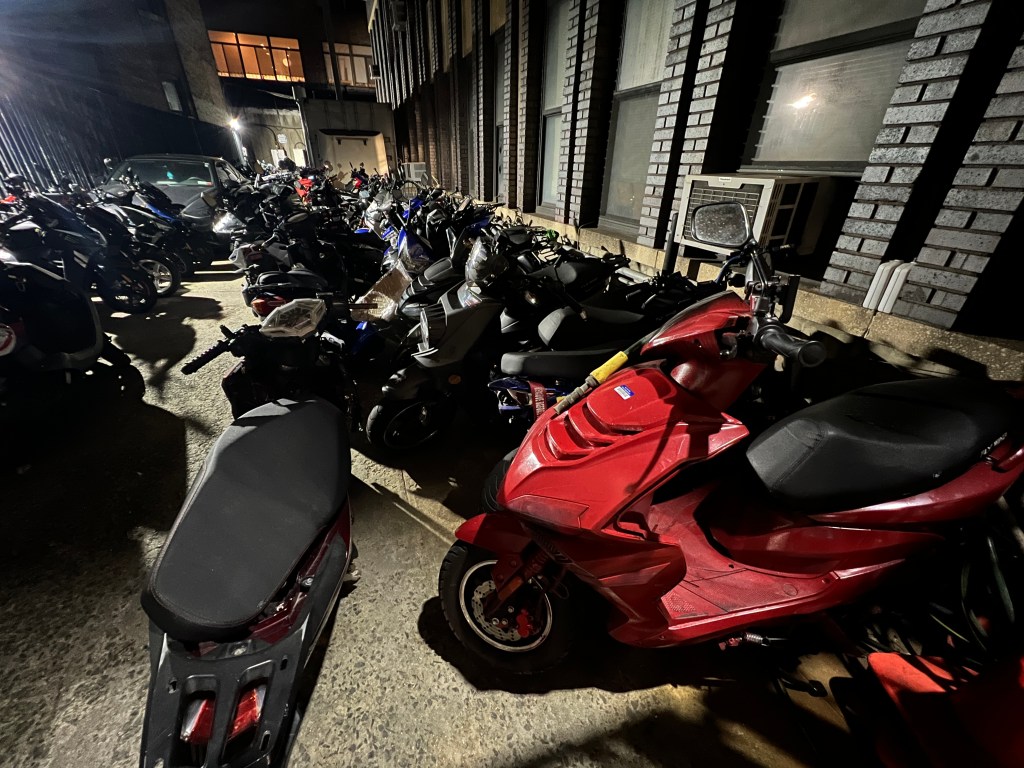 The confiscated bikes had no registrations or had stolen plates, according to the station. 