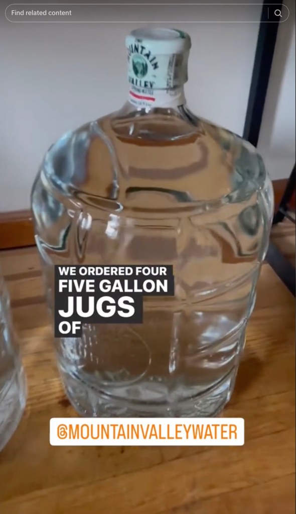 A content creator said his glass jug water delivery was worth the expensive price. 