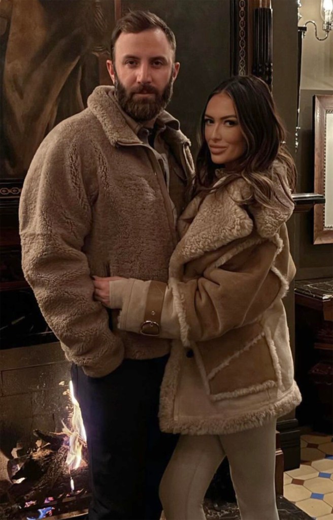 Dustin Johnson and Paulina Gretzky traveled to Aspen in January 2024.