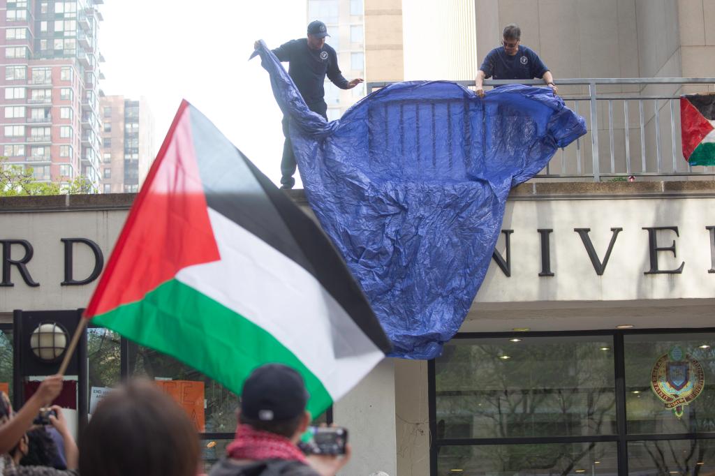 Fordham University protest