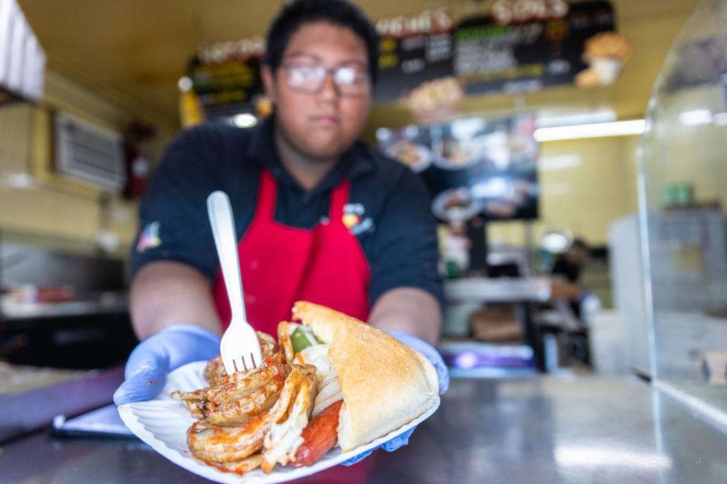 Italian style hot dogs are a staple at Tommy's.