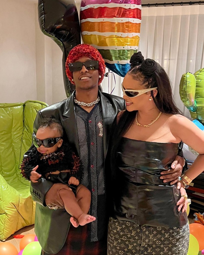 Rihanna has two sons with A$AP Rocky