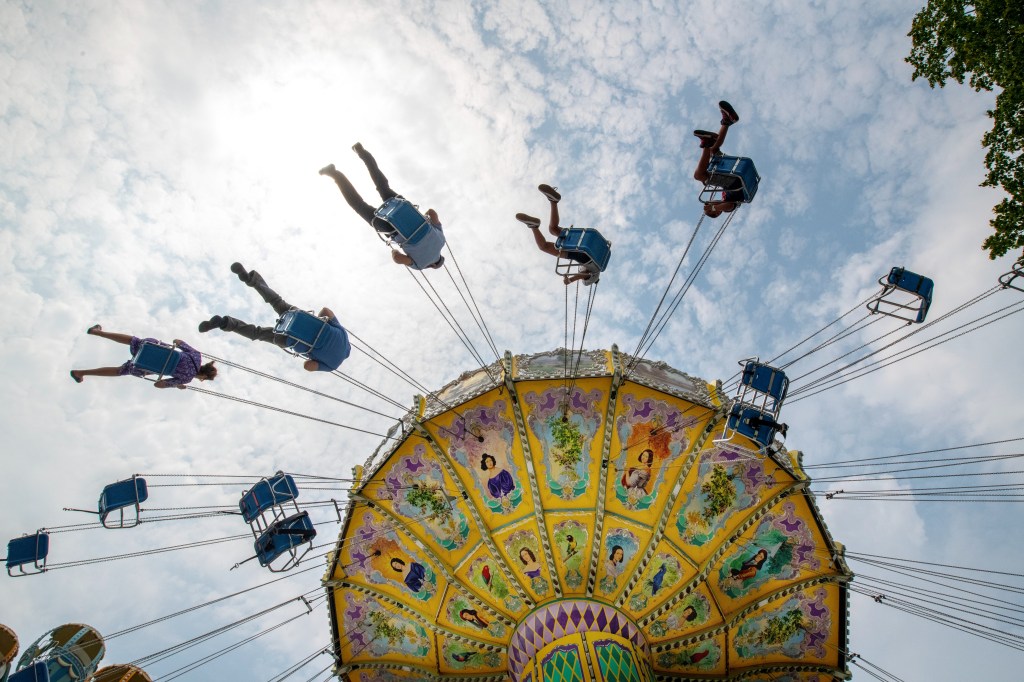 The stabbing was sparked when two families at the popular East Farmingdale summer attraction began to quarrel, sources told The Post. 