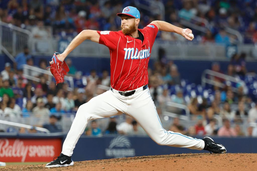 A.J. Puk could pitch ninth innings for the Marlins if Tanner Scott gets traded.