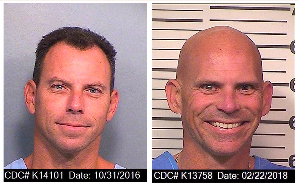 Erik Menendez, left,in 2016,  and Lyle Menendez, right, in 2018.